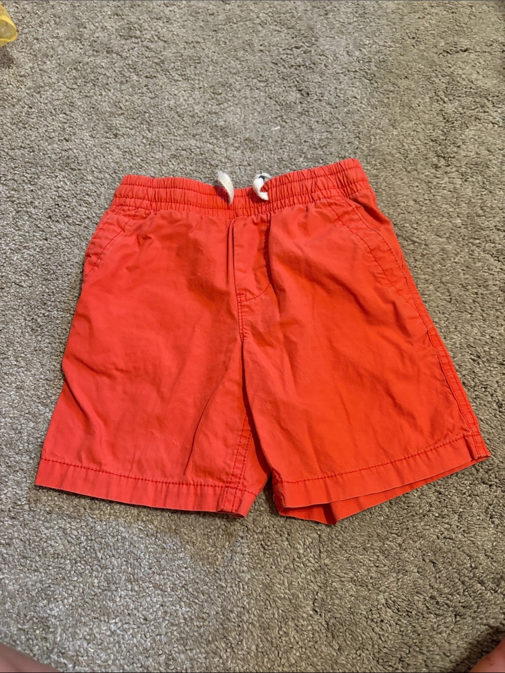 GAP Orange Toddler Drawstring Shorts